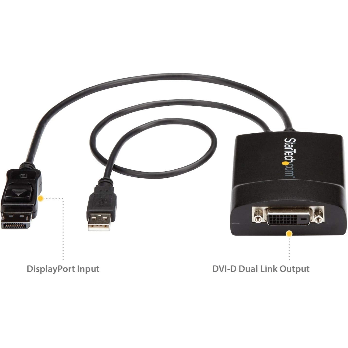 Startech Connect Your Dvi Dual Link Display To A Displayport Video Source For High Resol