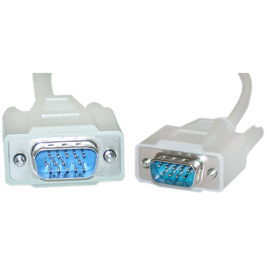 NEC DB9 Male / HD15 (VGA) Male, 6 ft