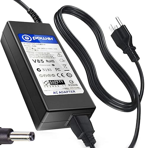 T POWER 19V AC/DC Adapter Charger for Minisforum Mini PC GK41 UM270 UM340 UM250 UM300 UM350 MC560 UM70 Class 2 Power Supply