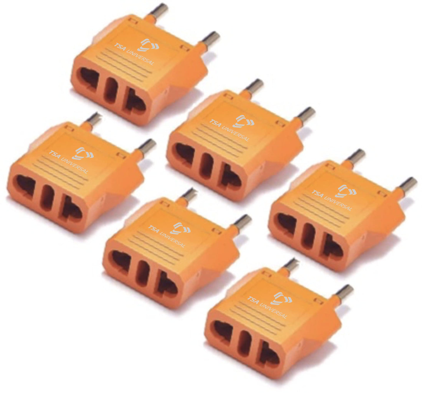 United States to Ukraine Travel Power Adapter to Connect North American Electrical Plugs to Ukrainian Outlets for Cell Phones, Tablets, eReaders…
