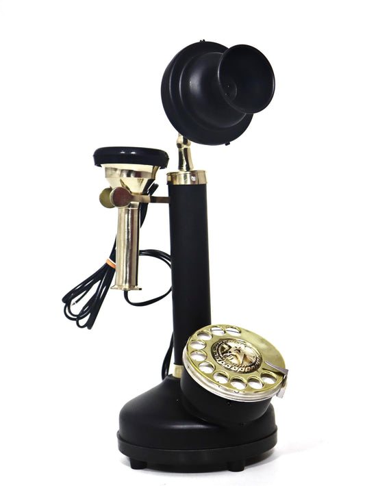 Antique Rotary Candlestick Telephone Landline dial Working Collectible Home Decor Telephone Gift for him. Vintage Look