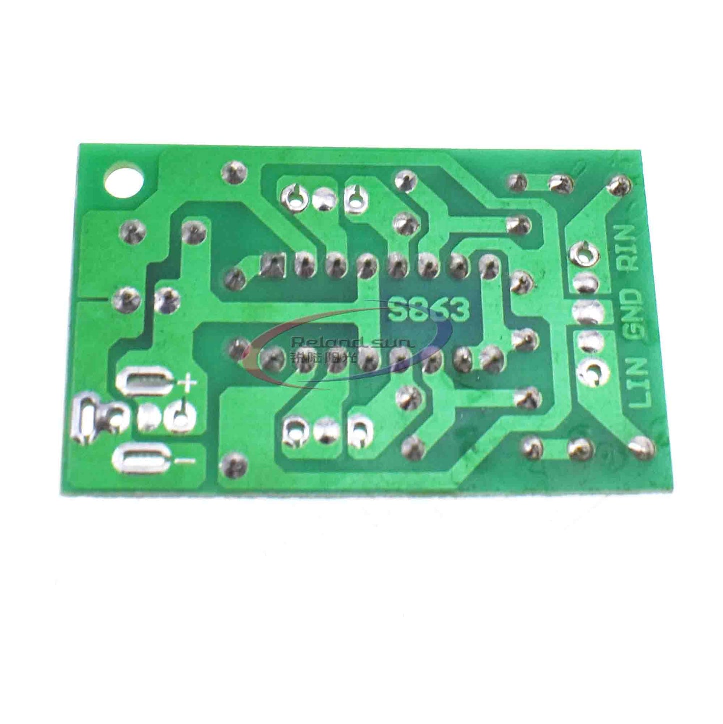 Reland Sun 1 Piece LM4863 Small Power Amplifier Board 3-5V Power Amplifier Module USB Power Supply Class AB Audio Amplifier 3 +3 W