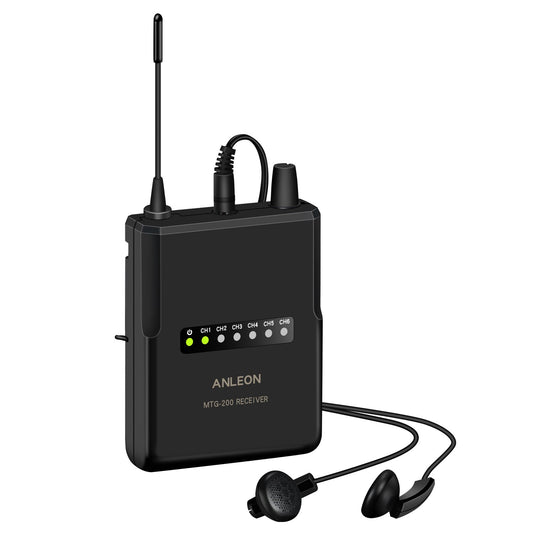 ANLEON MTG-200 Wireless Tour Guide & Language Interpretation System 915Mhz (1 Receiver)