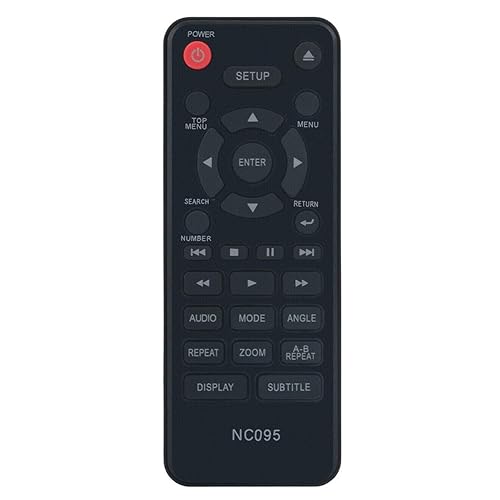 New NC095 NC095UL Replace Remote Control for Sanyo DVD Player FWDP105FA FWDP175F FWDP105FB