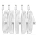 5 Pack USB C to Lightning Cable [MFi Certified] 6FT iPhone Charger Fast Charging Type c to Lightning Cable iPhone Fast Charger Power Delivery…