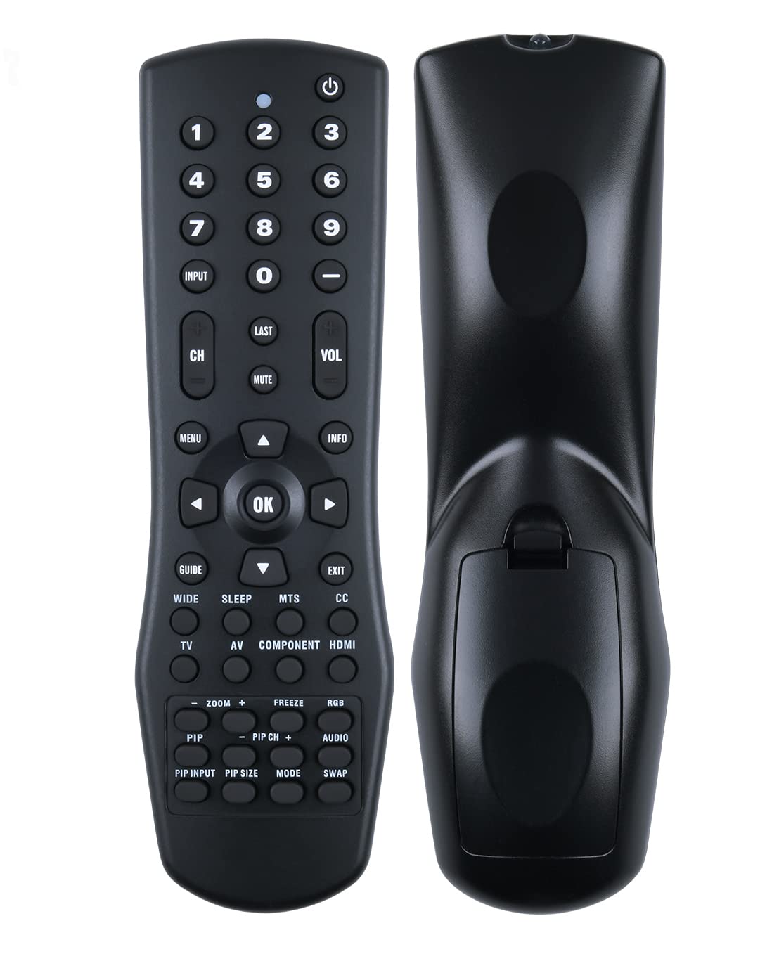 Universal Replacement Remote Control for Vizio LCD Plasma Smart TV VA26LHDTV10T VL260M VL260M VL320M VL370M VL420M VL470M VF550M VS42L VF551XVT