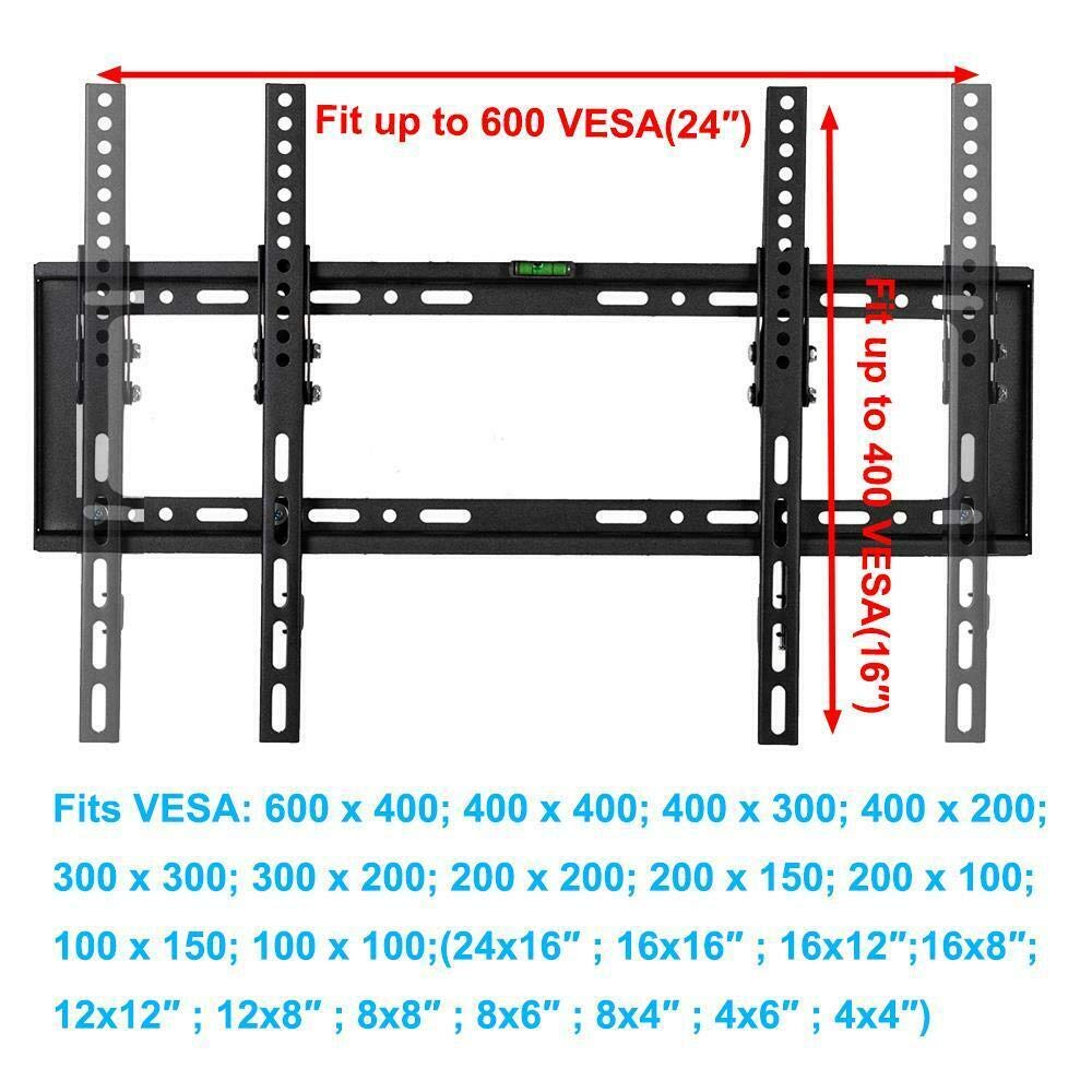 NTQ Flat TV Wall Mount Bracket 10° Tilt Swivel for Samsung Electronics UN32N5300 UN32N5300AF UN32N5300AFXZA 32" 1080p Smart LED TV
