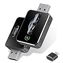 COCOING Wireless CarPlay Adapter for iPhone (2026 Upgraded) - Plug & Play USB-C/Type-C Adapter Converts Wired to Wireless CarPlay Android Auto
