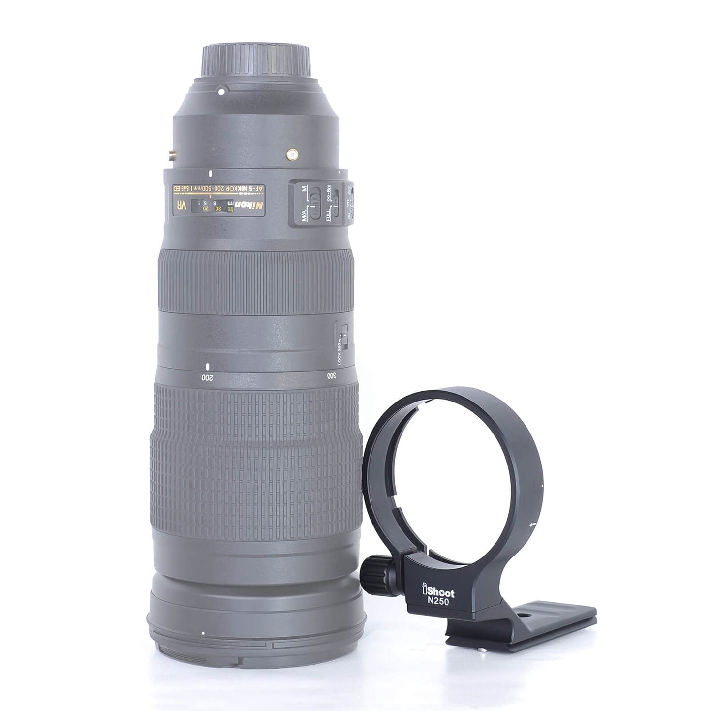 Camera Metal Replacement 79mm Lens Collar Tripod Mount Ring for Nikon AF-S NIKKOR 200-500mm f/5.6E ED VR Lens 20058, Built-in Arca-Swiss Type Quick