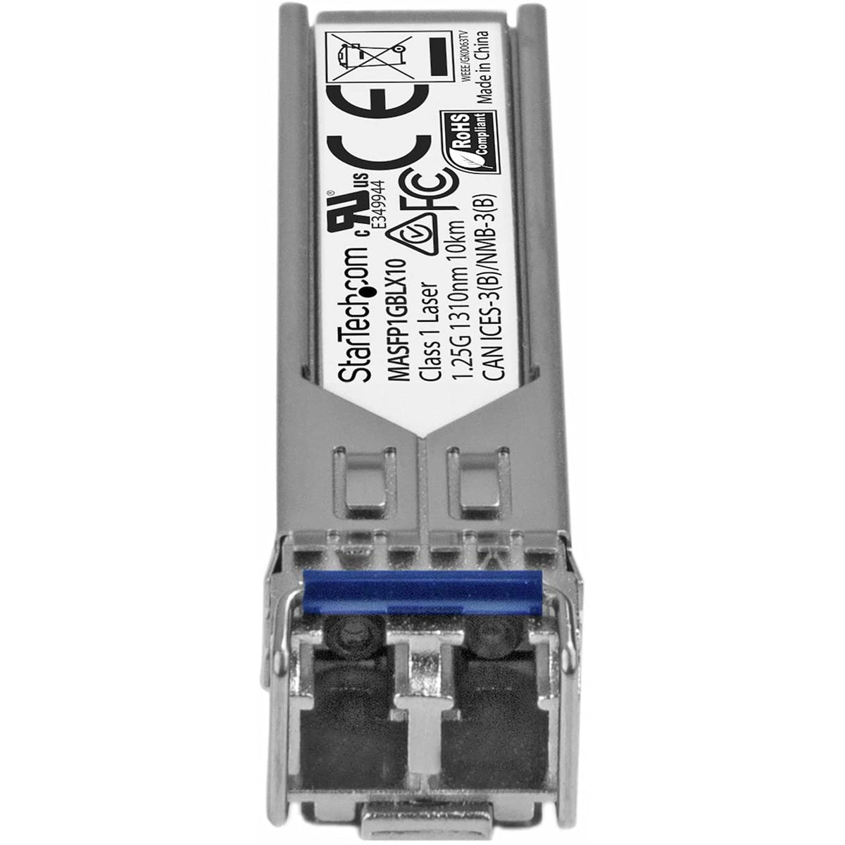 StarTech.com Cisco Meraki Compatible SFP Module - 1000BASE-LX - 1GbE Single Mode Fiber SMF Optic Transceiver - 1GE Gigabit Ethernet LC 10km - 1310nm