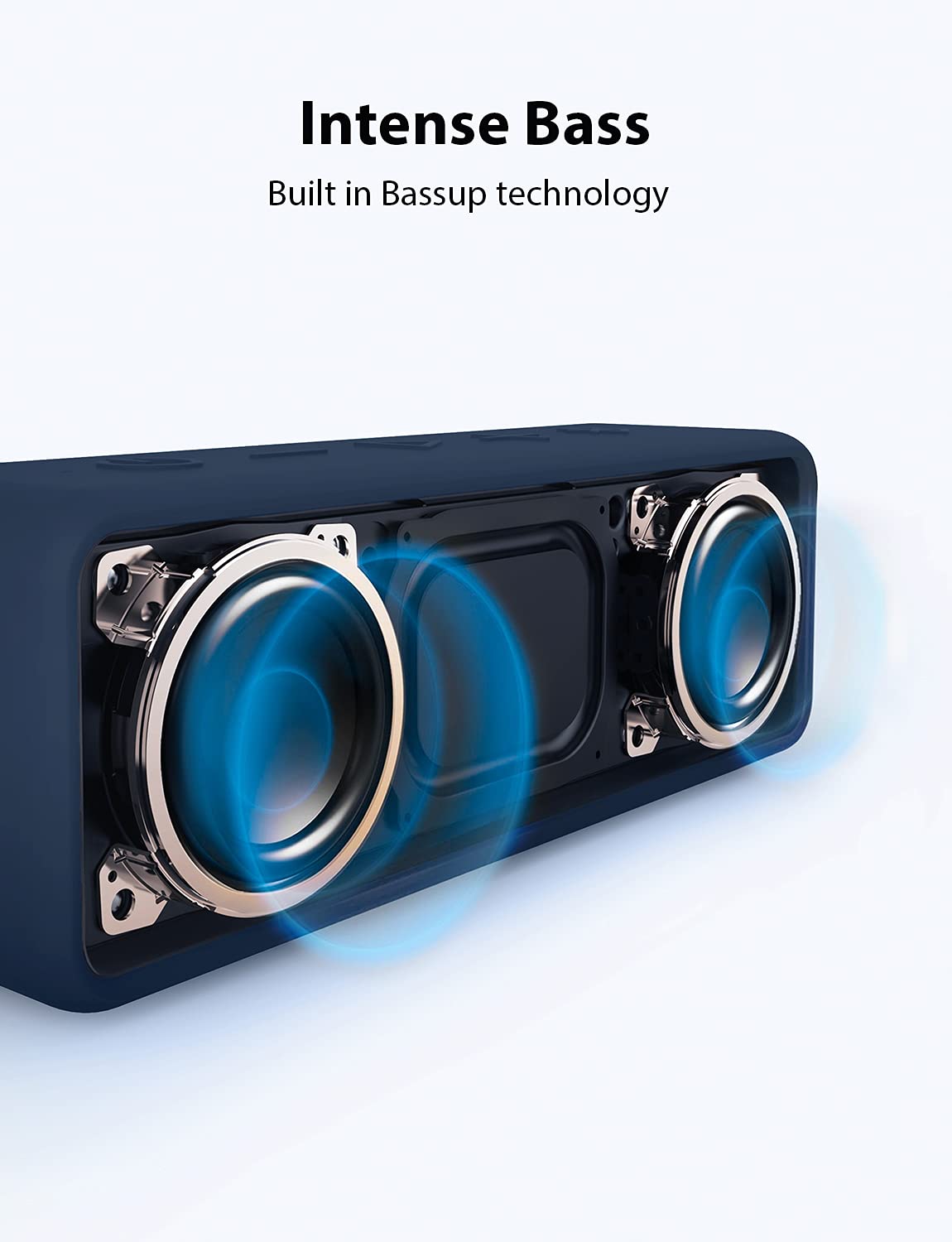Soundcore Anker 2 12W Portable Wireless Bluetooth Speaker, Better Bass, IPX7 Water Resistant and Built-in Mic, 24-Hour Playtime, 66 ft Bluetooth