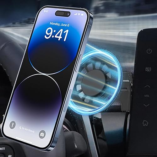 Zchan Car Phone Holder Mount for Toyota Camry 2021-2024 Car Accessories Car Mount 360°Rotation for Car Phone Holder Magnetic Hands Free Compatible