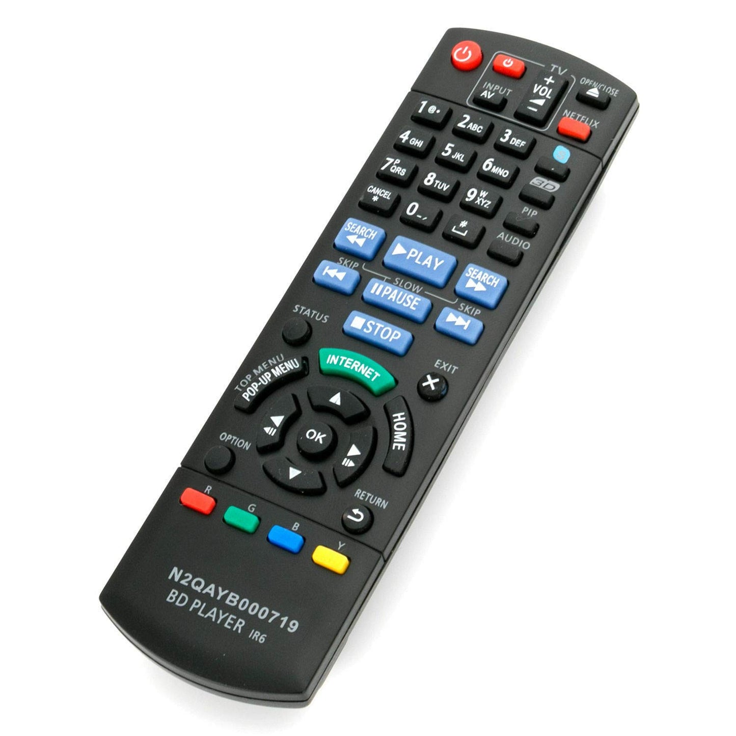 N2QAYB000719 Remote Control for Panasonic Blu-ray Disc Player DMP-BDT220