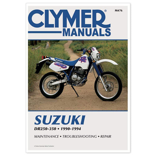 Clymer Suzuki DR250-350 1990-1994: Maintenance Troubleshooting Repair (Clymer Motorcycle Repair Manual)