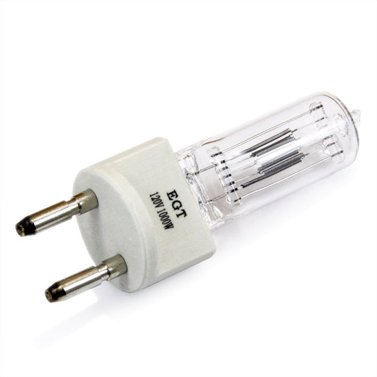 BORYLI EGT 1000W / T7 / 120V / CL / G22 1000-watt 120-volt Bi-Pin Based Stage and Studio T7 Bulb (B)