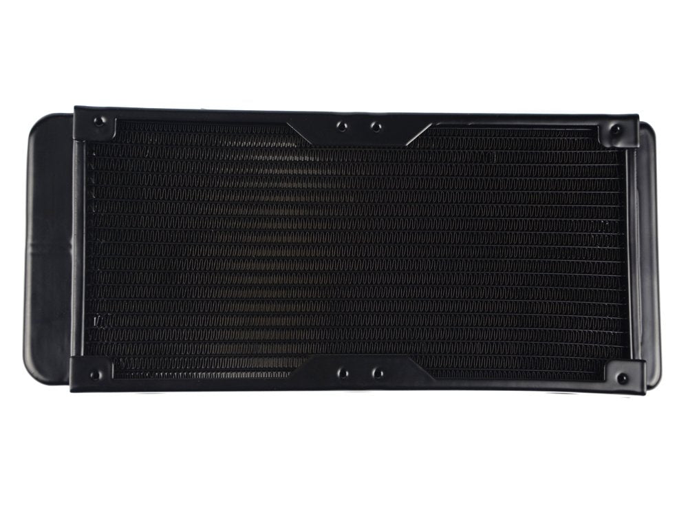 BXQINLENX 18 Pipe Aluminum Heat Exchanger Radiator for PC CPU CO2 Laser Water Cool System Computer 240mm(A)