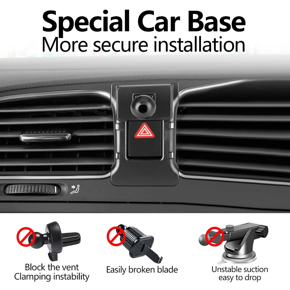 JIEZMO Car Magnetic Phone Mount for Volkswagen VW Golf 2010 2011 2012 2013 2014 Auto Interior Accessories Best Cellphone Holder Mobile Cradle Cell