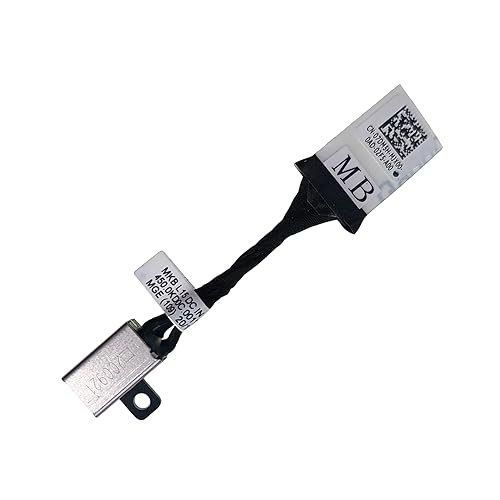 Fleshy Leaf DC Power Jack Harness Cable Replacement for Dell Latitude 3410 3510 450.0KD0C.0041 7DM5H 07DM5H CN-07DM5H