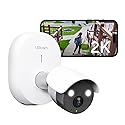 ULTICAM IQ 2K Wired Gemini AI Security Camera - 160° Wide Angle, Free 7?Day Cloud Storage, Dual PoE/Wi?Fi Connectivity, Person/Vehicle/Face Detection