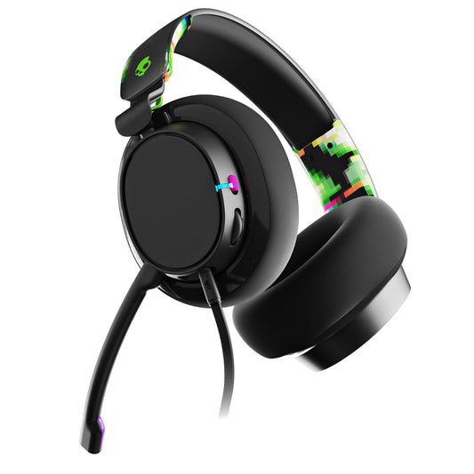 Skullcandy SLYR Pro Multi-Platform Wired Gaming Headset, Removable Mic, Lightweight Design, Ultra-Soft Memory Foam Ear Cushions, Mute and Volume…
