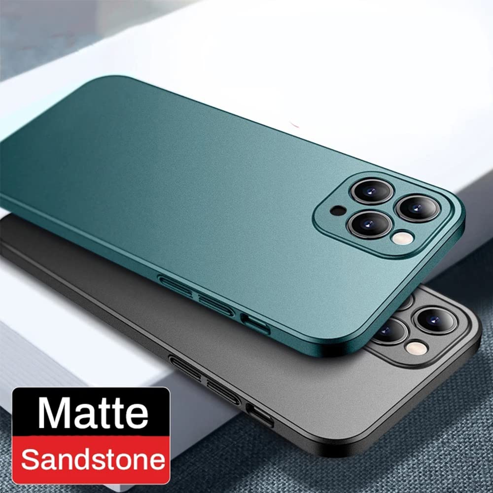Casechics Compatible with iPhone Case,Luxury Matte Hard PC Slim Fit Ultra Thin Lightweight Camera Lens Protection Soft Shockproof Cover Phone Case