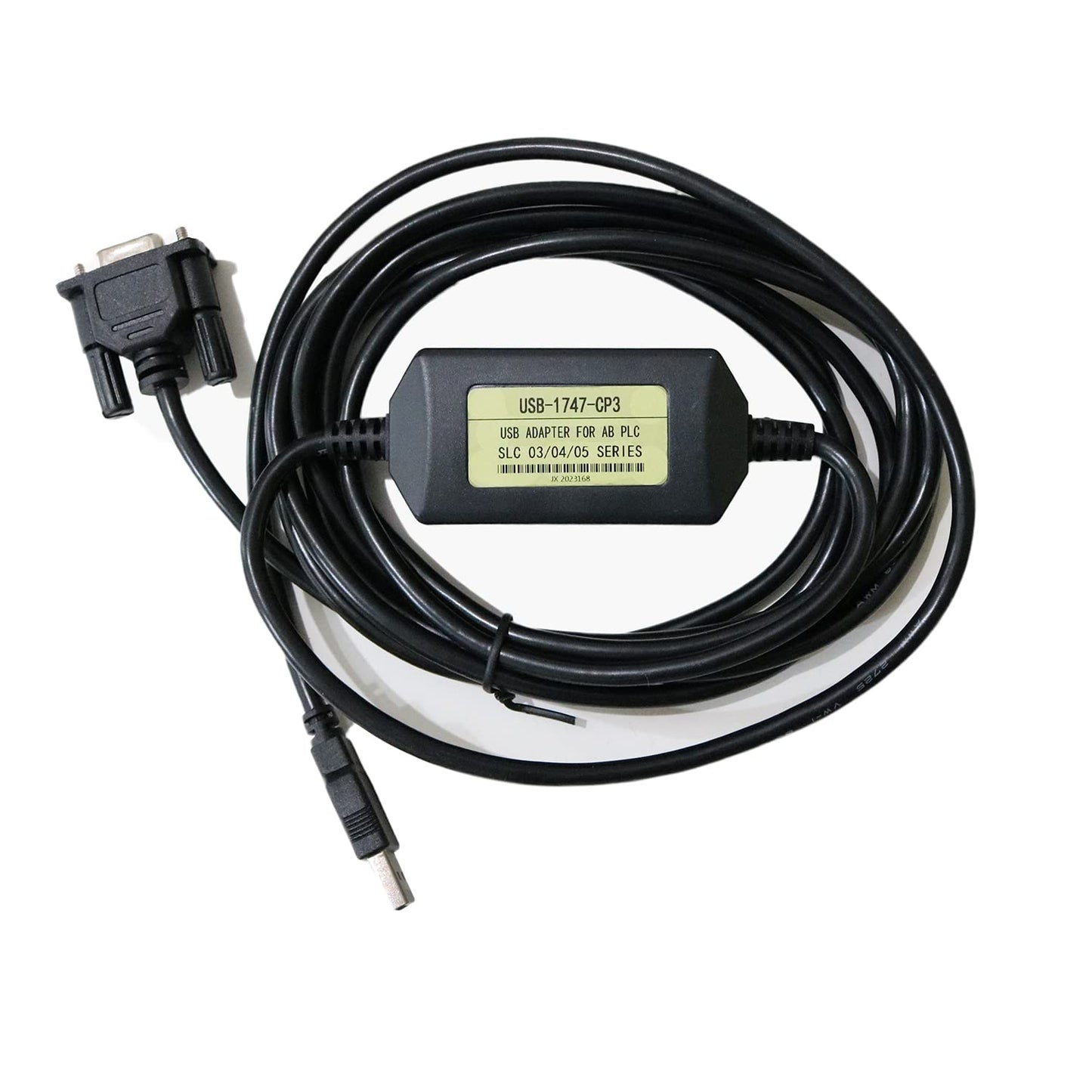 Twinkle Bay PLC Programming Cable Compatible with AB USB-1747-CP3 SLC 5/03 5/04 5/05