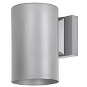 Sunset Lighting F6901-58 Sunset Round Exterior, Silver Powder Coat