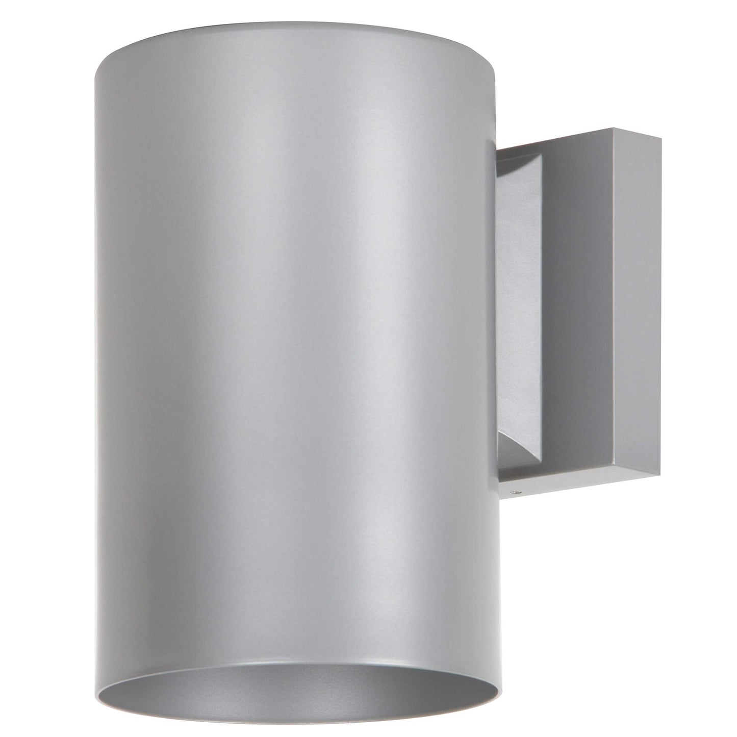 Sunset Lighting F6901-58 Sunset Round Exterior, Silver Powder Coat