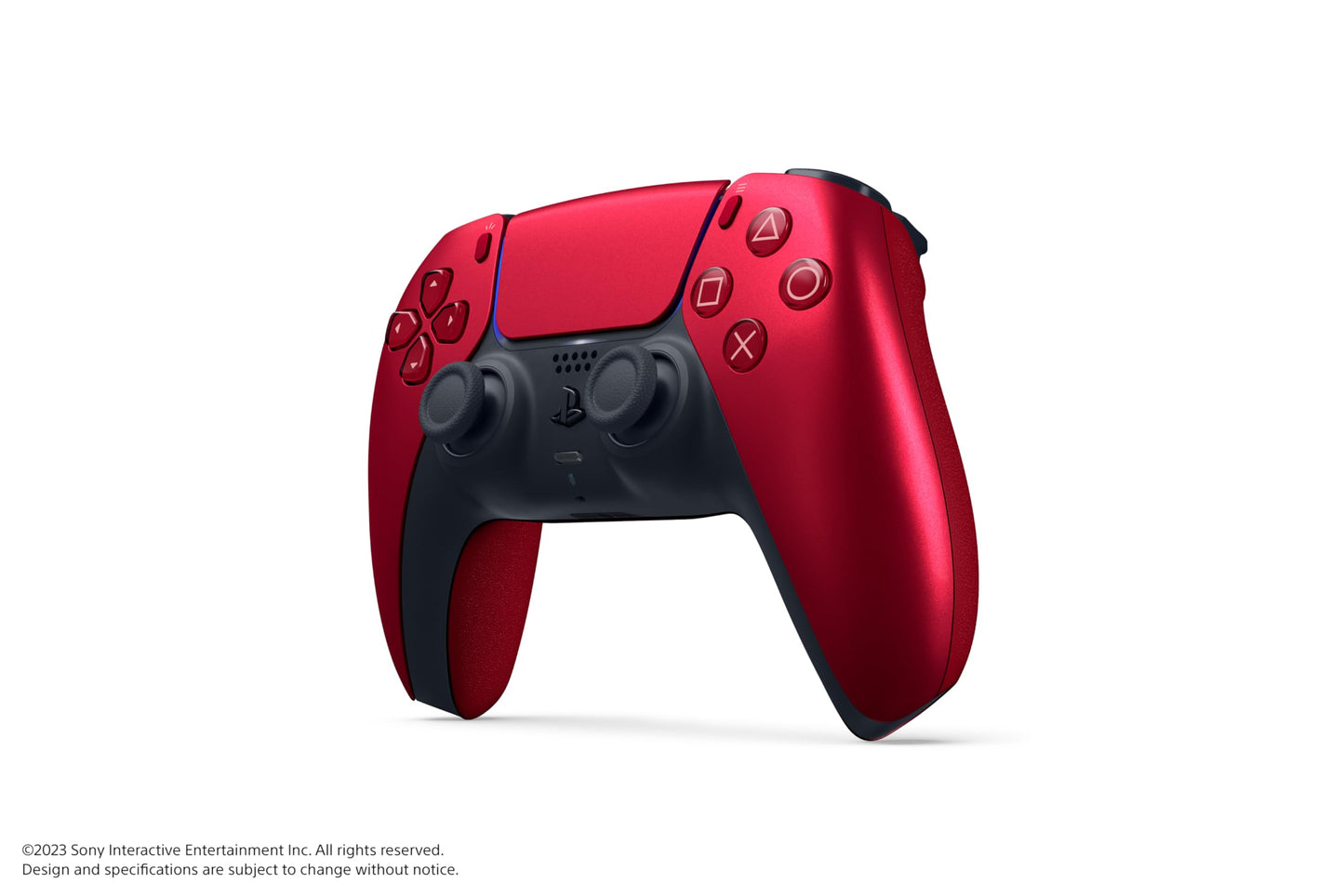 PlayStation Sony DualSense wireless controller - Volcanic Red (Renewed Premium)