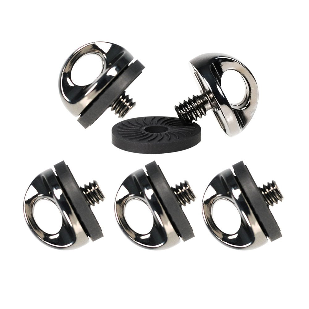 Lala Smill Camera Fixing Screw, 1/4" Quick Release Mounting Fixing Screw for Camera Neck Straps, Wrist Straps Sling, Pack of 5