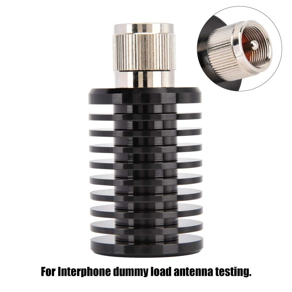 72mm Two Way Radio Dummy Load Testing Antenna, Portable Dl 30A 50? Dummy Load 100W 0 500Mhz Pl 259 UHF Male Connector Test Antenna SWR Meter Power