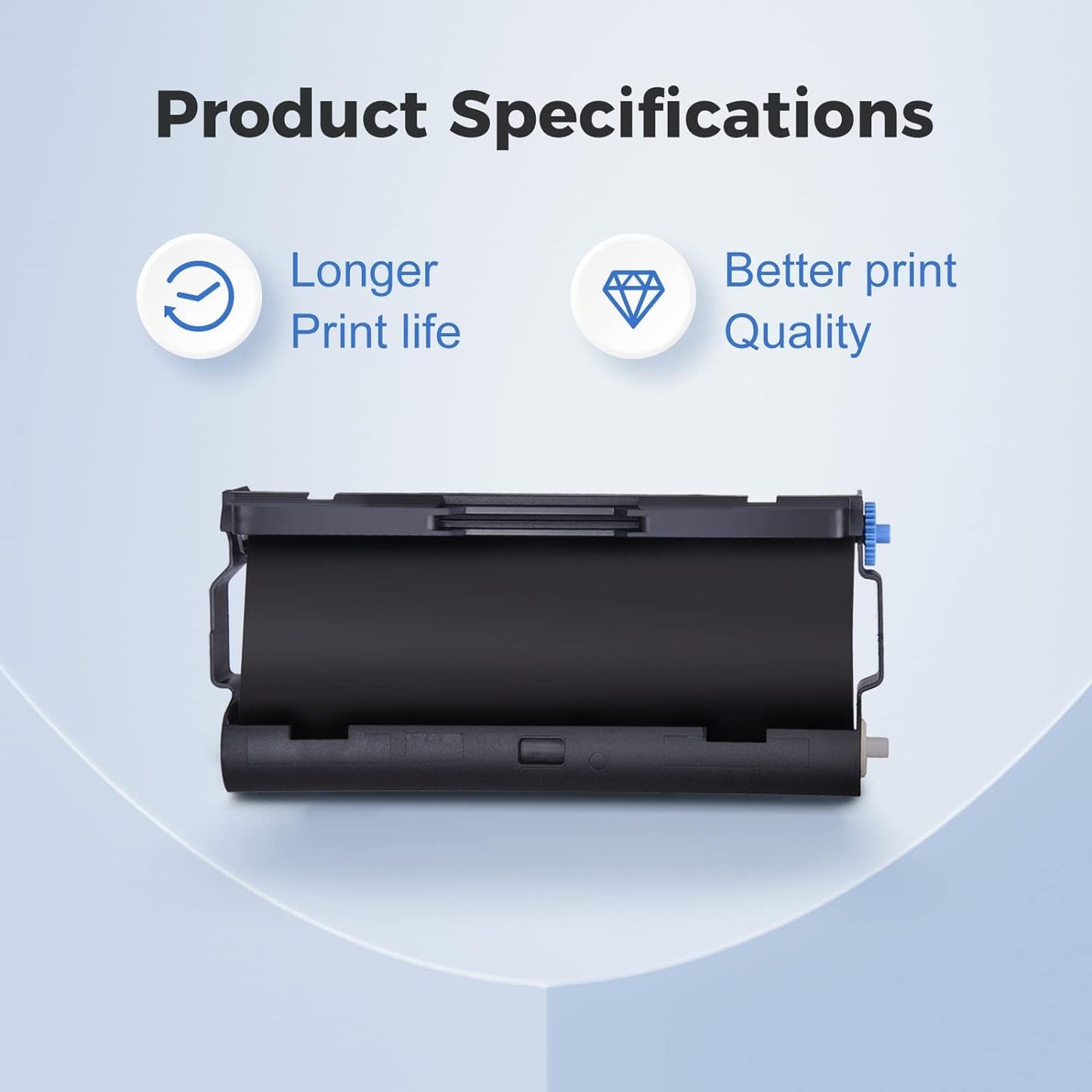 myCartridge 2 Pack PC501 Compatible with Brother Fax Cartridge for use in Brother FAX 575 Fax Printers
