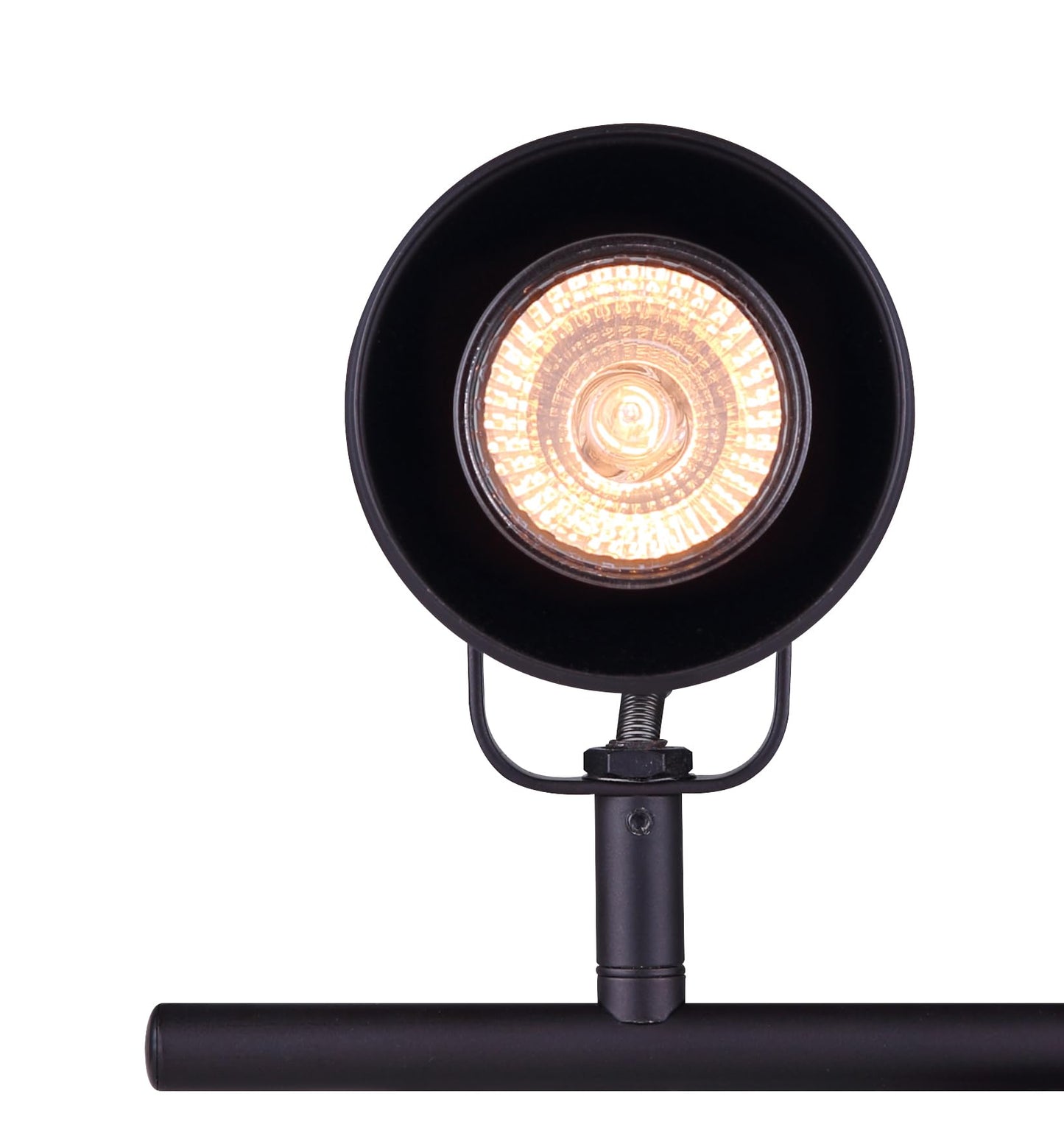 Canarm Polo 2-Light Track Lighting Fixture, Oil Rubbed Bronze, Modular Adjustable Heads, Modern Industrial Ceiling or Wall Mount for Living Room