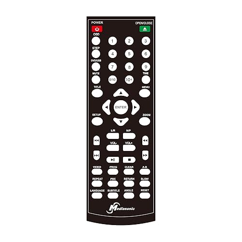 Mediasonic Remote Control for HW210AX DVD Player