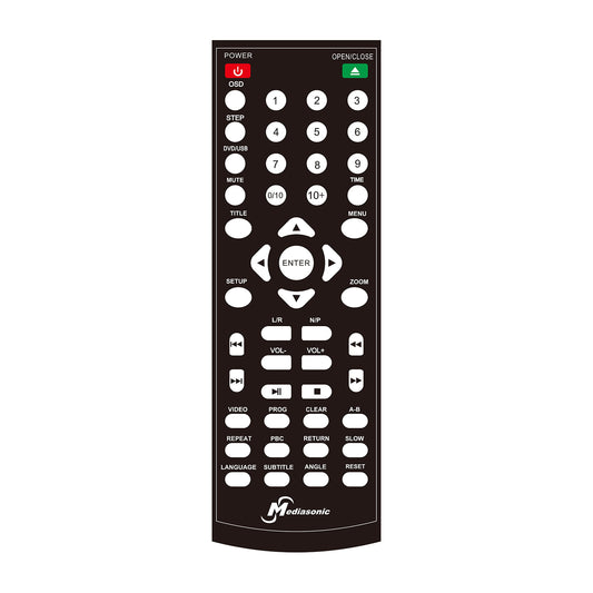 Mediasonic Remote Control for HW210AX DVD Player