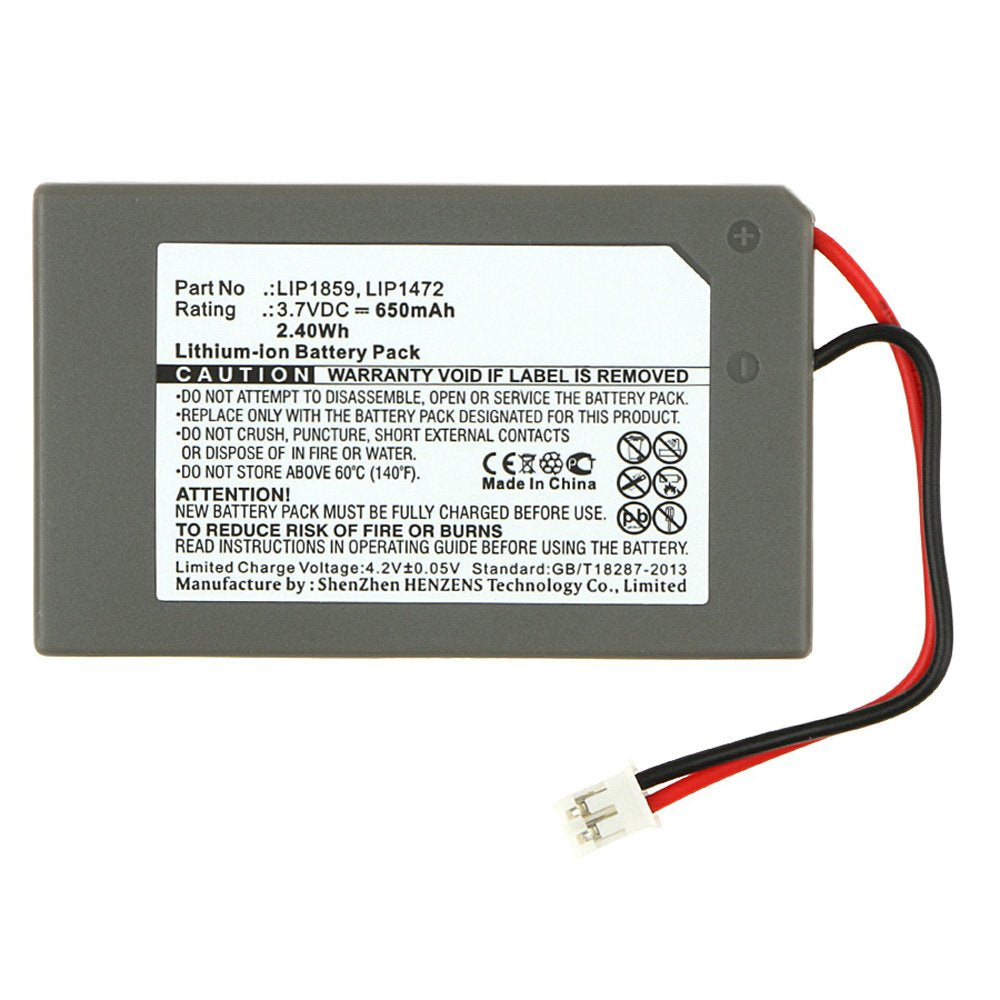 MPF Products LIP1472 LIP1859 Battery Pack Replacement Compatible with Sony PlayStation 3 PS3 SIXAXIS Wireless Controller with Installation Tools