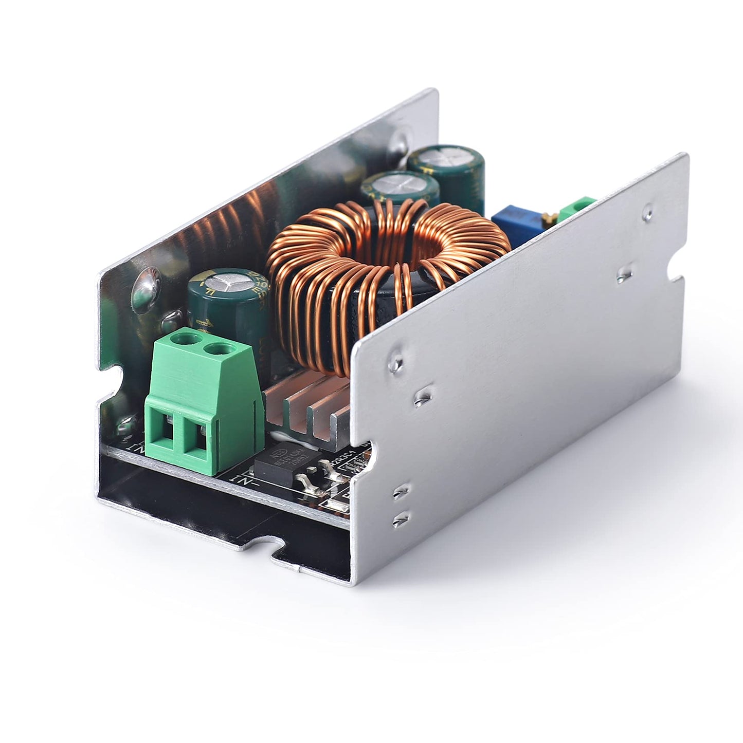 Teyleten Robot 100W 6A DC-DC Buck Converter 10-90V 12V 24V 36V 48V 60V 72V 86 to 1.5V-60V 5V 15V 19V Step-Down Power Voltage Regulator Module