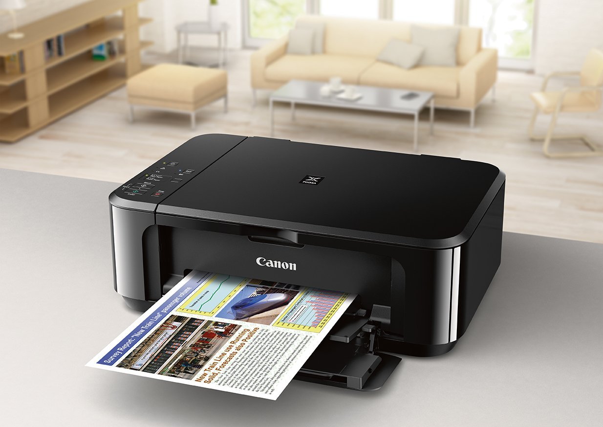Canon PIXMA MG3620 Wireless All-In-One Color Inkjet Printer with Mobile and Tablet Printing, Black (Renewed)