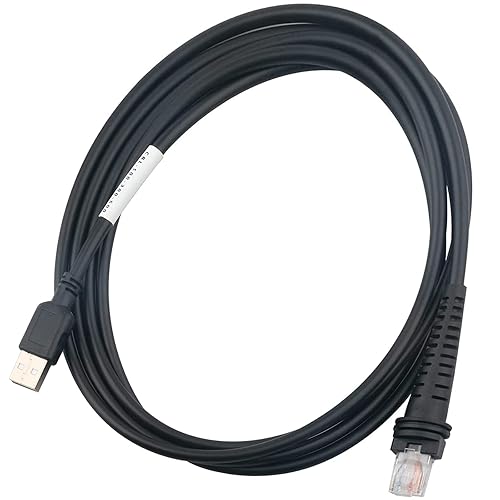 SOTESIN Barcode Scanner Cable for Honeywell, USB to RJ45 Cable, CBL-500-300-S00 1900GHD 1902GHD 1902GSR 1300G 1250g 1450G 1200G 1400G 1900-C 1950G (3M