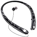 Finpola Bluetooth 5.3 Neckband Headphones, Retractable Headphones with ANC, IPX5 Waterproof, 18H Playback for Gym, Running and Outdoor Sports