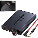Neoteck 3.5mm Headphone Amp with Bass Boost Portable HiFi Headphone Amplifier, 16-300 Ohm, Aluminum Matte Surface for Mac, Phones, iPad, MP3, MP4