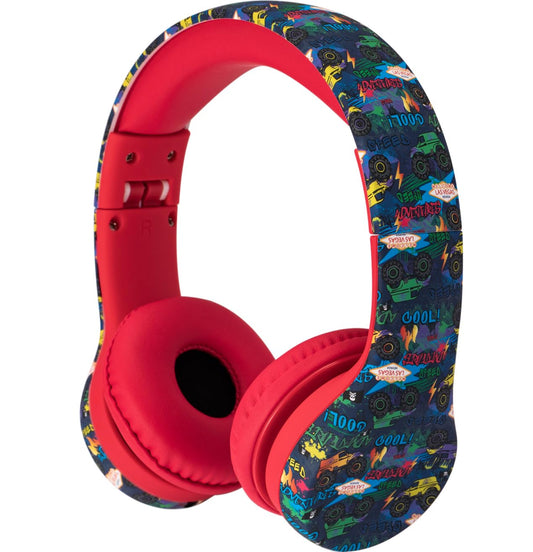 Snug Play+ Kids Headphones - Volume Limited 93dB for Safe Listening - Foldable, Durable Headphones for Toddlers, Boys & Girls - Tangle-Free Cord…