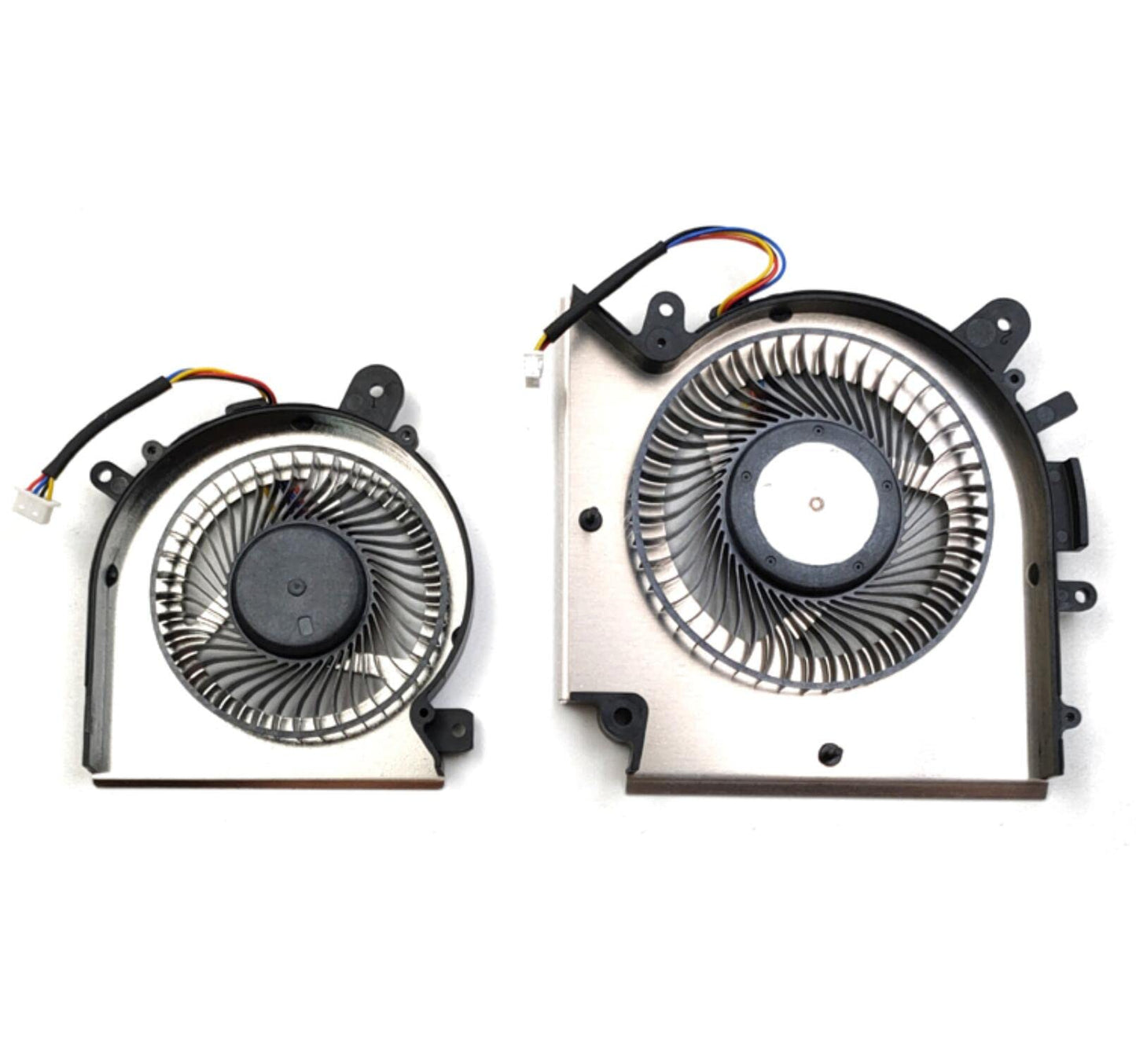 Fleshy Leaf Replacement CPU + GPU Cooling Fan for MSI Katana GF76 Pulse GL76 MS-17L1 GF66 11UC Pulse GL66 11UEK MS-1581 DC5V Series PABD08008SH-N459