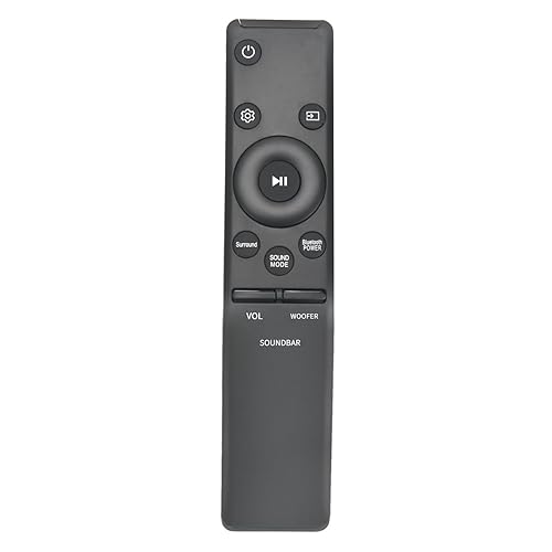 AH59-02758A Replace Remote fit for Samsung Soundbar HW-M450 HW-M4500 HW-M4501 HW-M550 HW-M430 HW-M360 HW-M370 HW-M370/ZA HW-M450/ZA HW-M4500/ZA