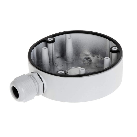 DS-1280ZJ-DM21 CB140PT Conduit Base, Junction Box Compatibale with Dome Cameras, White, Pack of 1