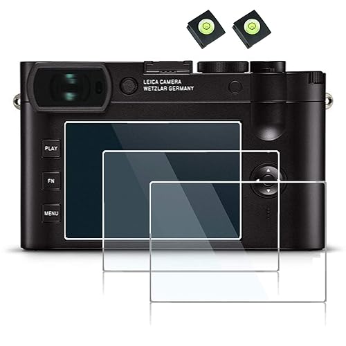 debous Screen Protector Compatible for Leica Q2 Q3 Digital Camera,Anti-scratch Anti-finger Tempered Glass Clera Hard Protective Film Shield Cover