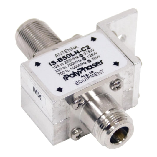 PolyPhaser - Bulkhead Arrestor,N/M-N/F