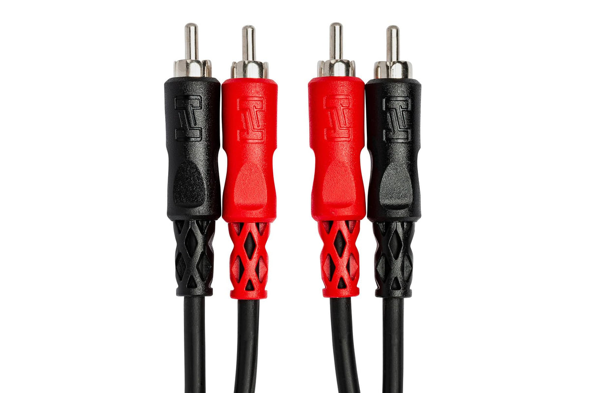 Hosa CRA-204 Stereo Interconnect, Dual RCA to Same, 13 Feet