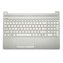 Replacement Upper Case Palmrest for HP 15T-DW 15-DW 15S-DR 15S-DU Series Laptop Backlight Keyboard Assembly Touchpad Top Cover L52022-001 AP2H8000510