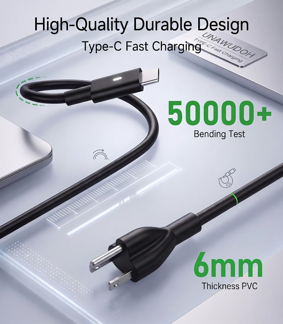 130W USB C Laptop Charger Compatible with Dell Precision 5530 5550 5560 5570 5750 5760 5770,Latitude 5401 5411 5501 5511 5520,XPS 15 17 9575 9500 9700